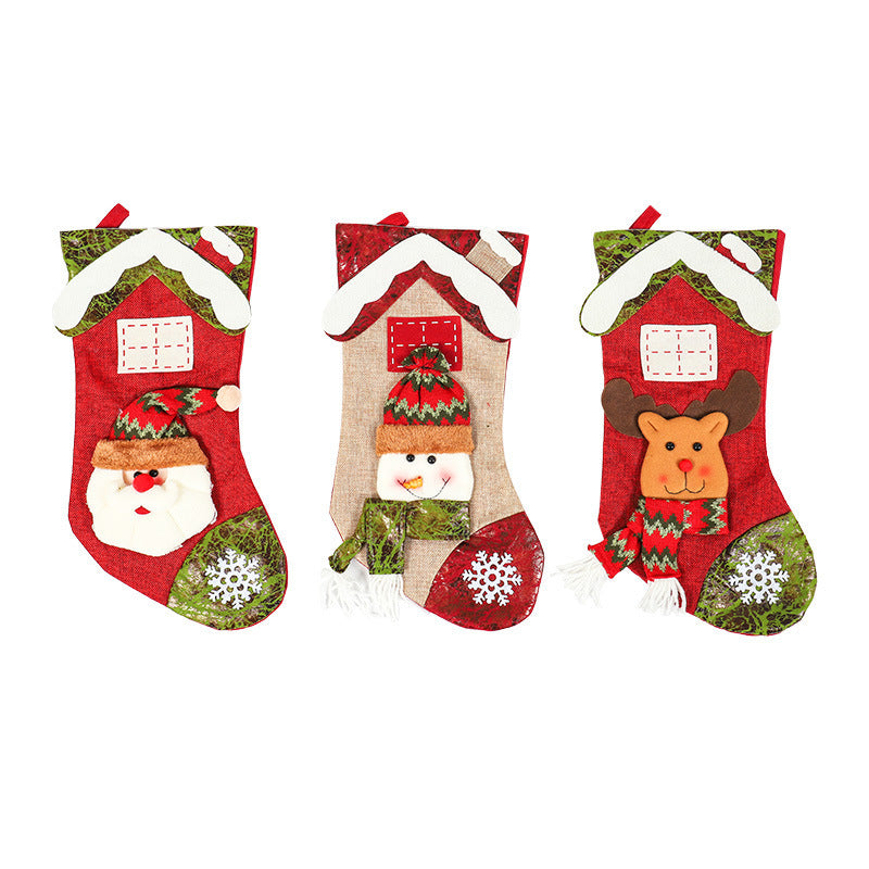 Christmas Stocking Decorations Gift Socks