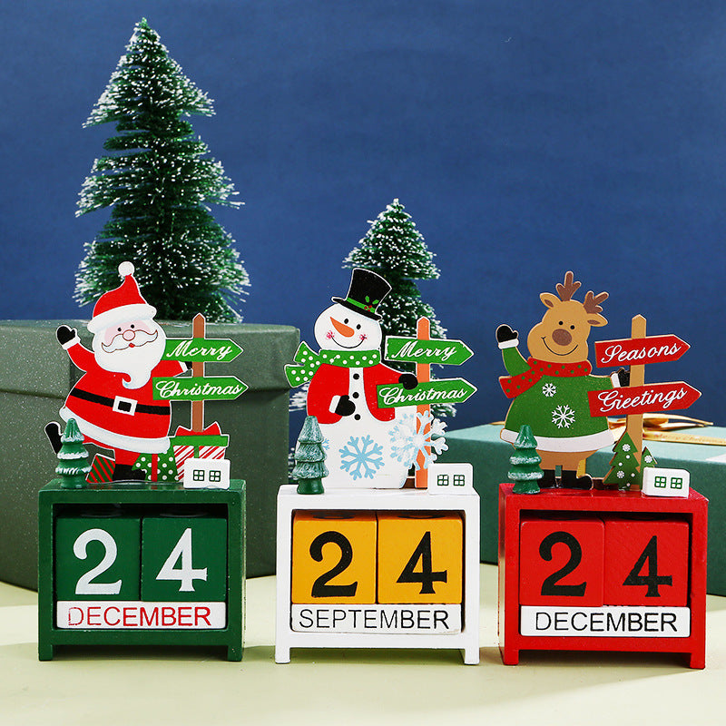 Christmas Calendar Merry Christmas Decorations  New Year Gifts