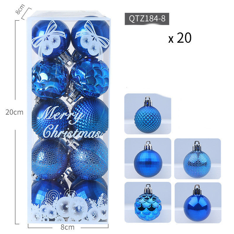 Christmas Ball Minimalist Decorations Hanging Set