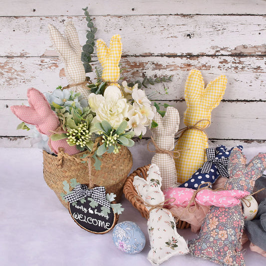 Easter Decorations Cloth Rabbit Ornaments