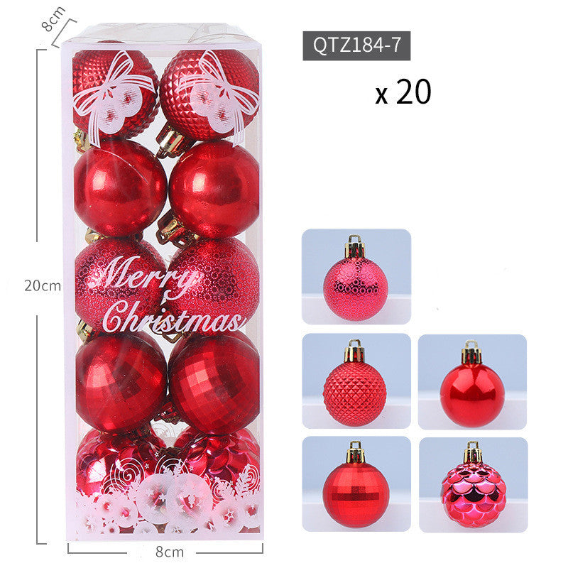 Christmas Ball Minimalist Decorations Hanging Set