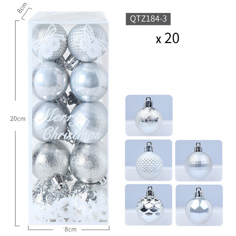 Christmas Ball Minimalist Decorations Hanging Set