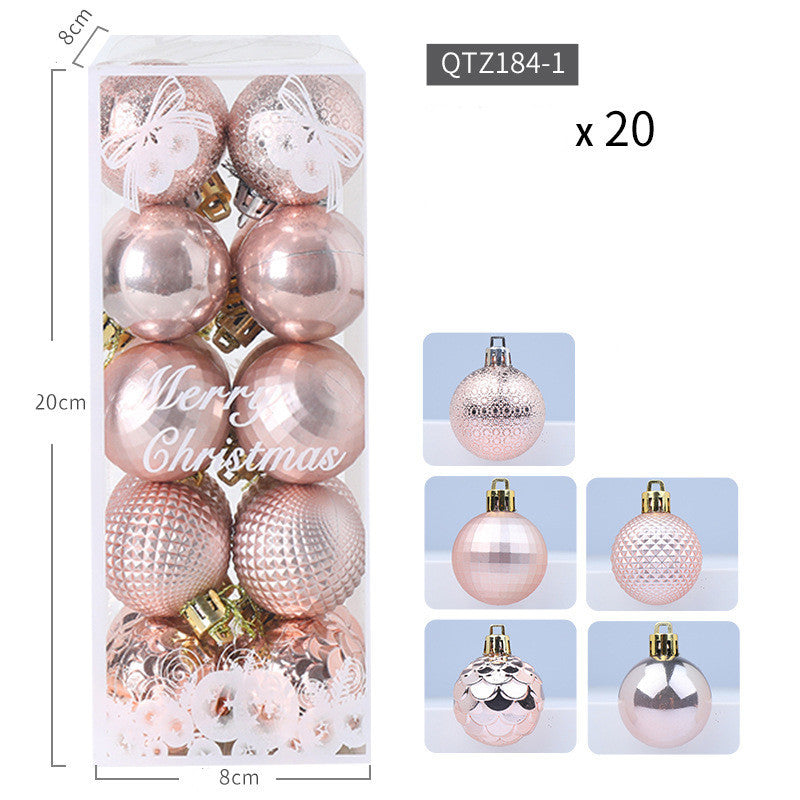 Christmas Ball Minimalist Decorations Hanging Set