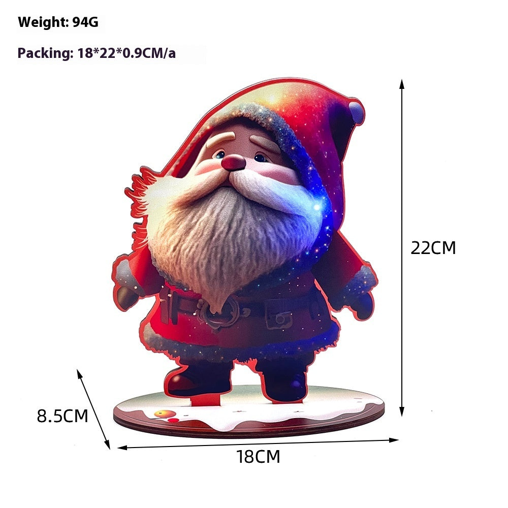 Cartoon Christmas Decorations Desktop Home