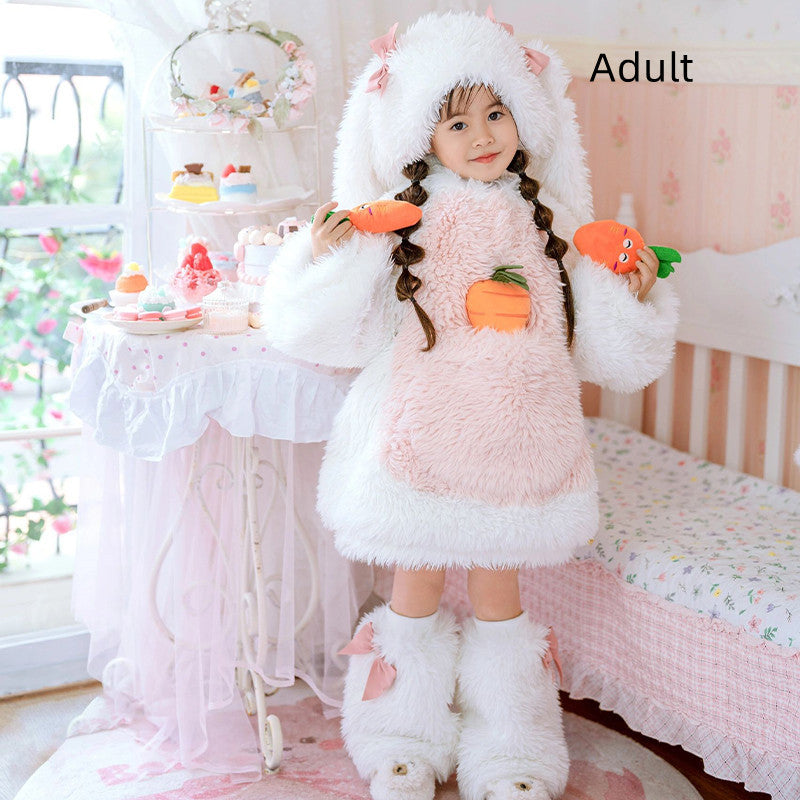 Easter Bunny Parent-child Costume