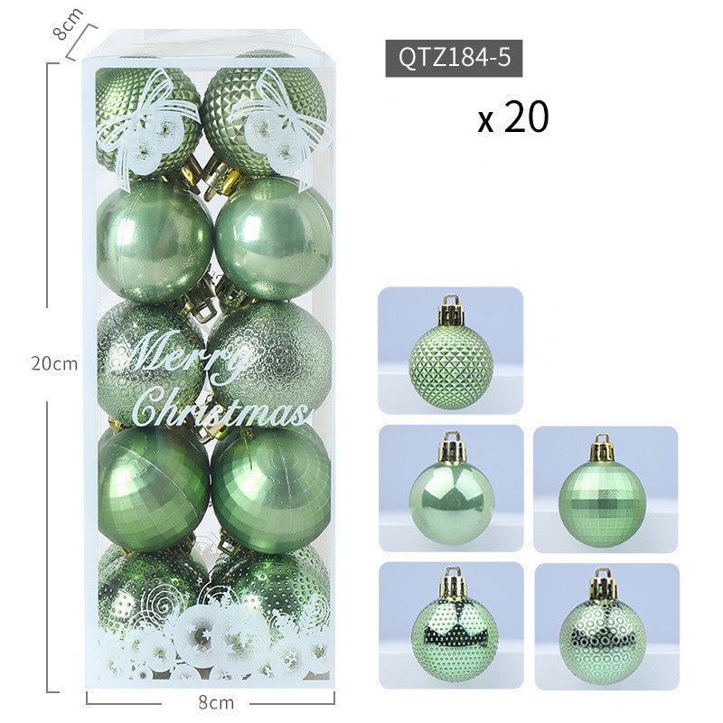 Christmas Ball Minimalist Decorations Hanging Set