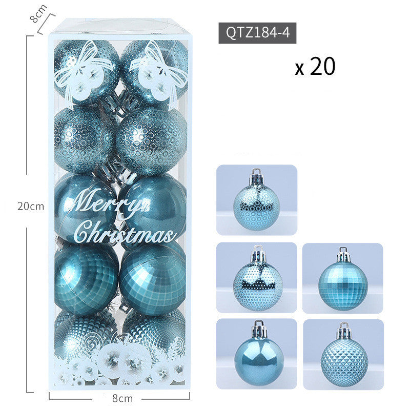 Christmas Ball Minimalist Decorations Hanging Set