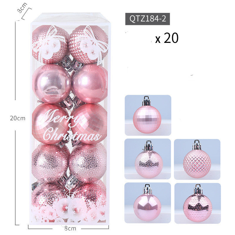 Christmas Ball Minimalist Decorations Hanging Set