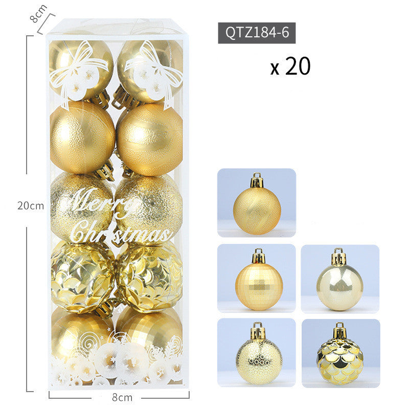 Christmas Ball Minimalist Decorations Hanging Set