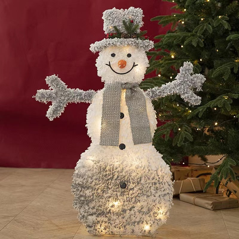 Christmas Fashion Luminous Snowman Decorations Ornaments